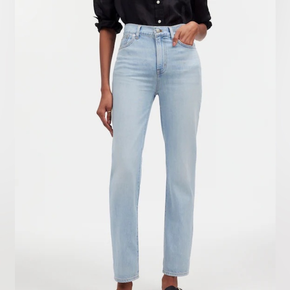 Madewell The Perfect Vintage Jean 25 Fitzgerald Wash High Rise 100% Cotton